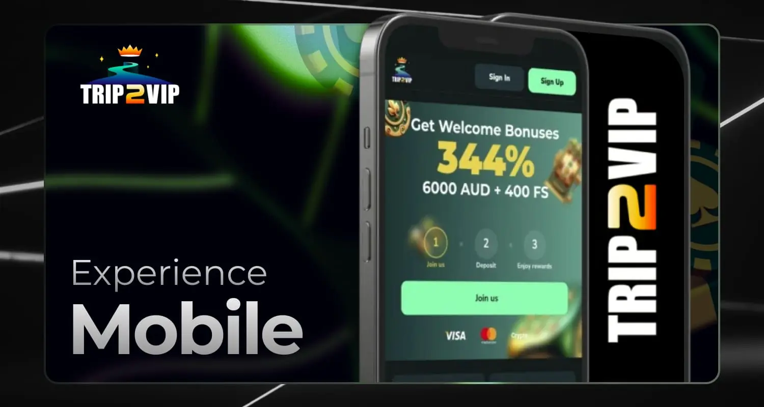 Trip2Vip Casino App Screenshot